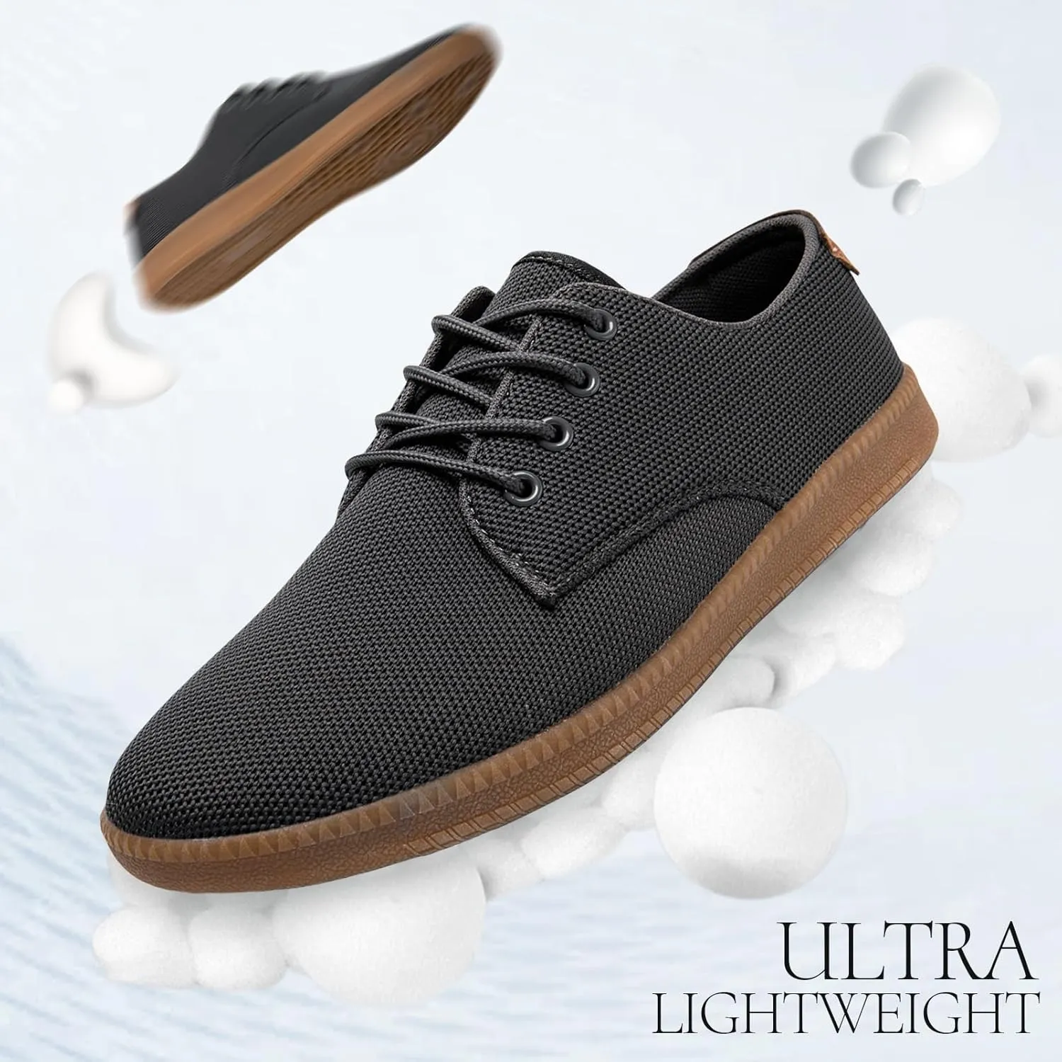 Mens Dress Shoes Casual Business Slip on Loafers Walking Breathable Sneakers Lightweight Mesh