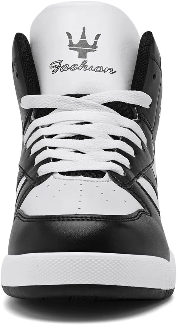Men's Fashion High Top Sneakers Casual Walking Shoes