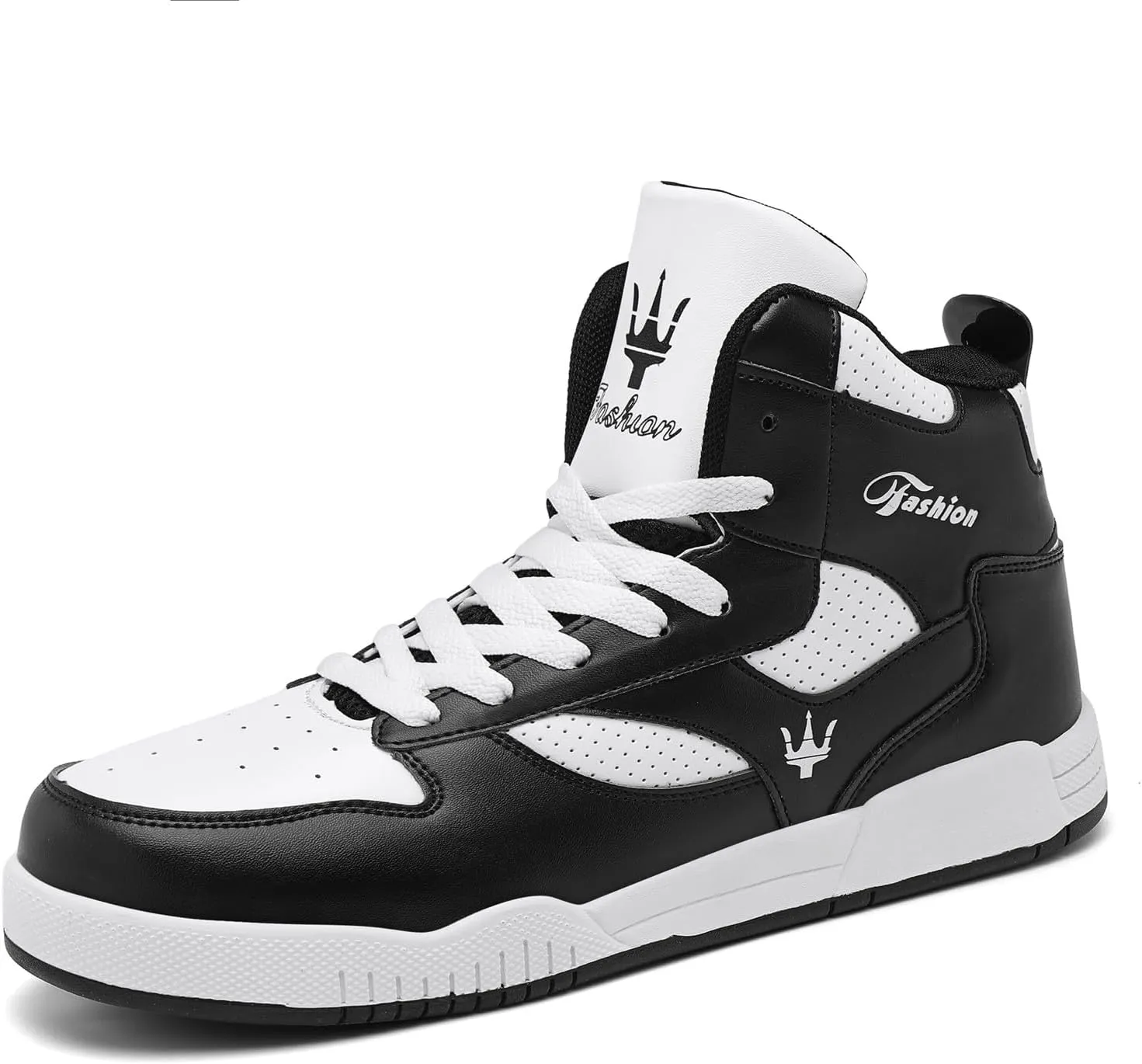 Men's Fashion High Top Sneakers Casual Walking Shoes