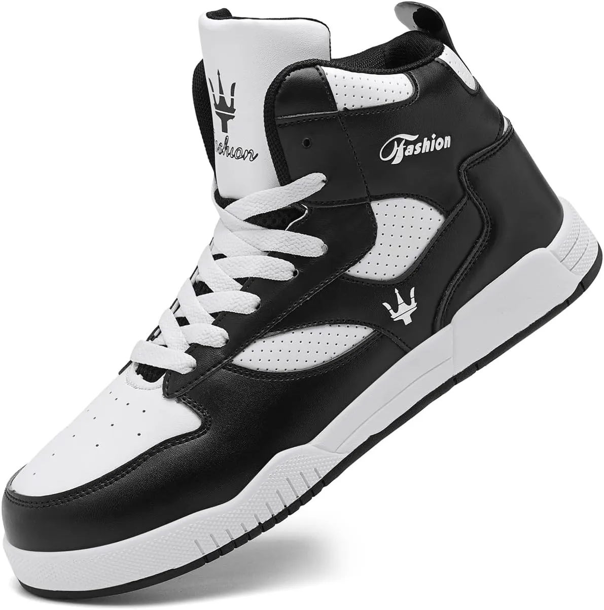 Men's Fashion High Top Sneakers Casual Walking Shoes