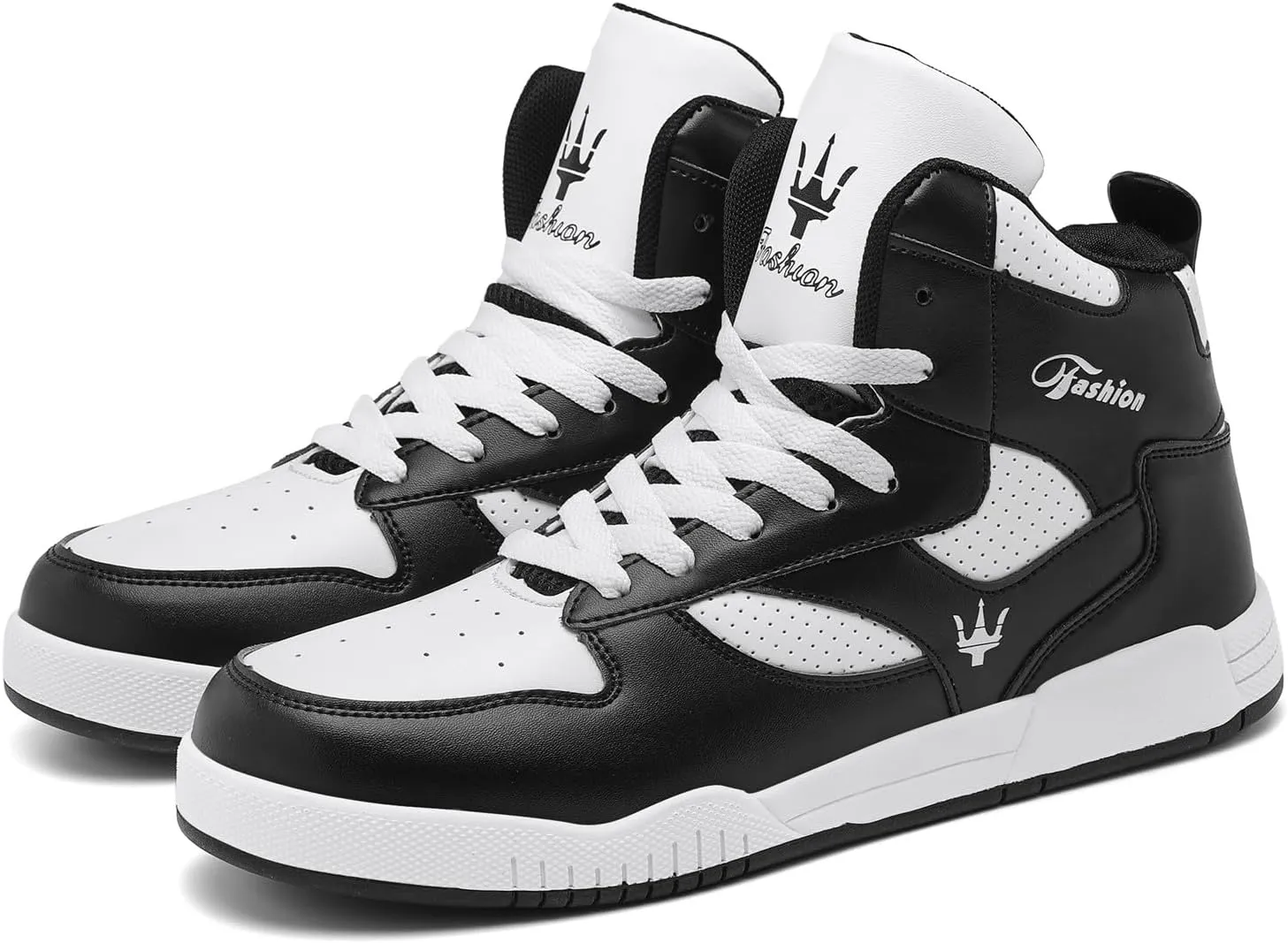 Men's Fashion High Top Sneakers Casual Walking Shoes