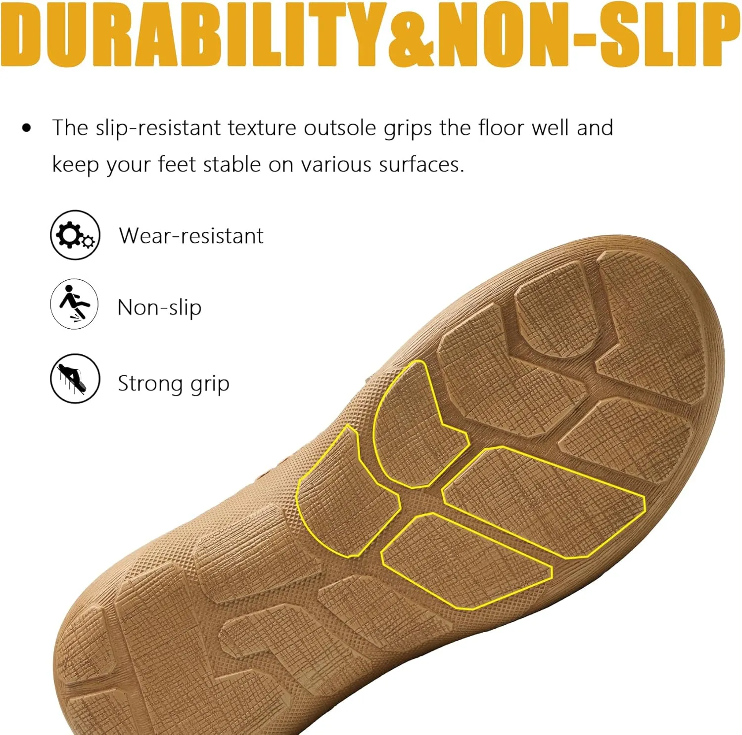 Mens Leather Slides Sandals Summer Outdoor Cushioning Casual Lightweight Sandals