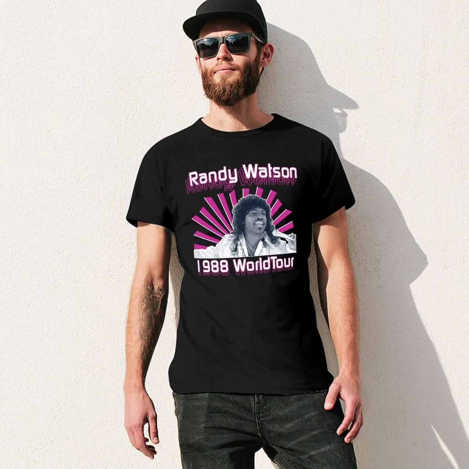 Mens Music Fans T-Shirt Sport Short Sleeve Cotton Shirt Adults