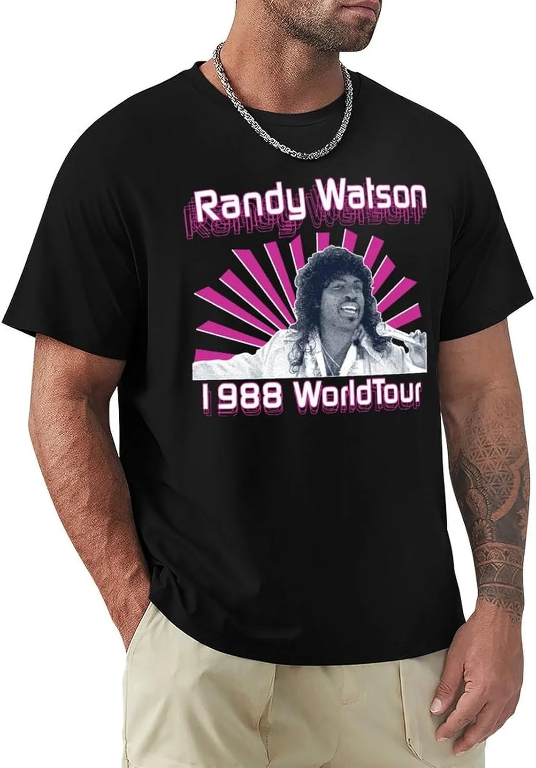 Mens Music Fans T-Shirt Sport Short Sleeve Cotton Shirt Adults