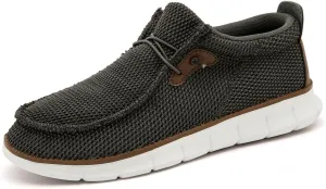 Mens Slip on Loafers Boat Shoes Non Slip Walking Shoes Fashion Sneakers for Men Comfort Lightweight Breathable Casual Office Shoes