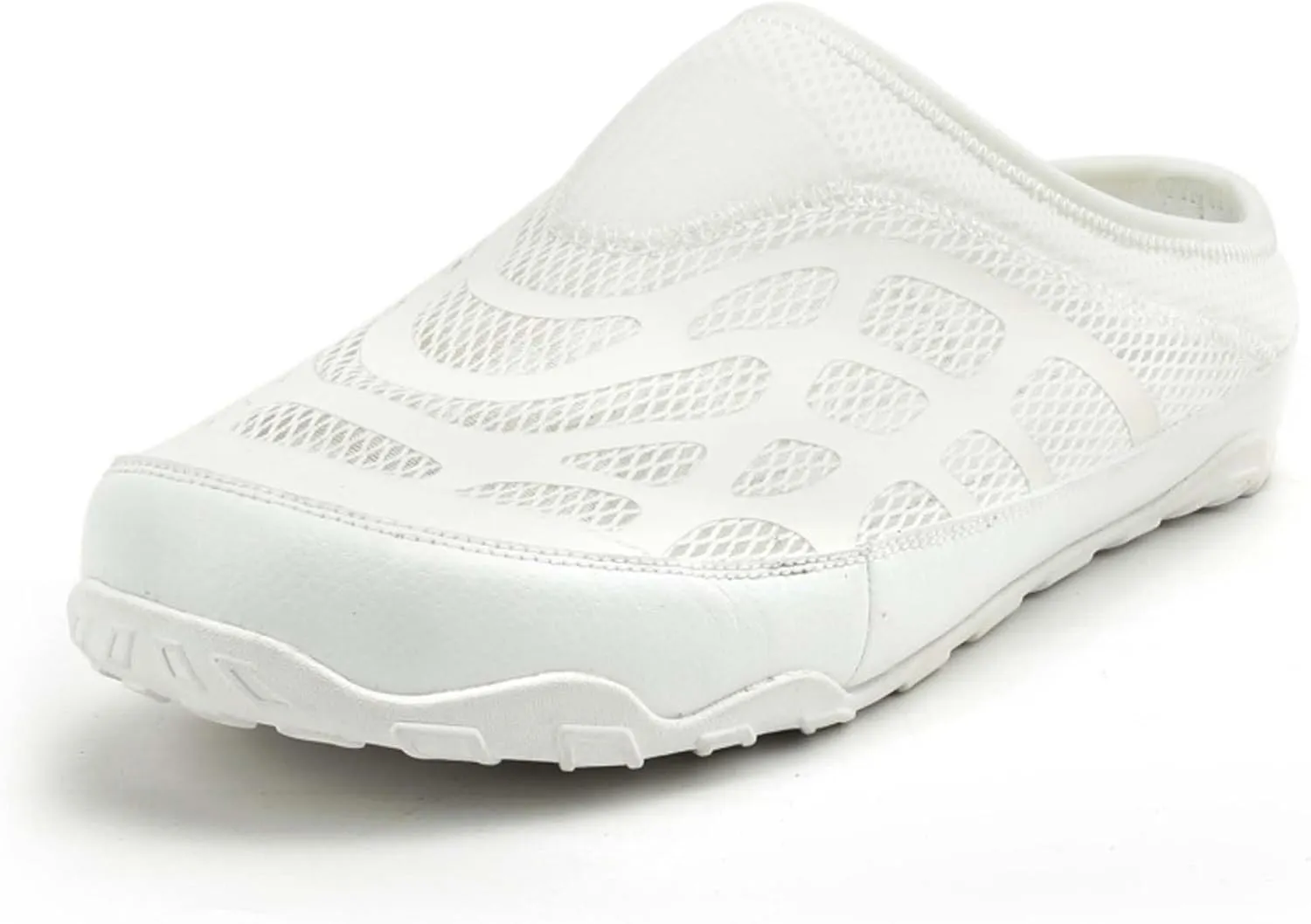 Men's Summer Sandals Handmade Baotou Half Slippers Garden Shoes Breathable Mesh Sandals Slippers Anti-slip Quick-dry Beach Shoes Outdoor Walking Casual Shoes