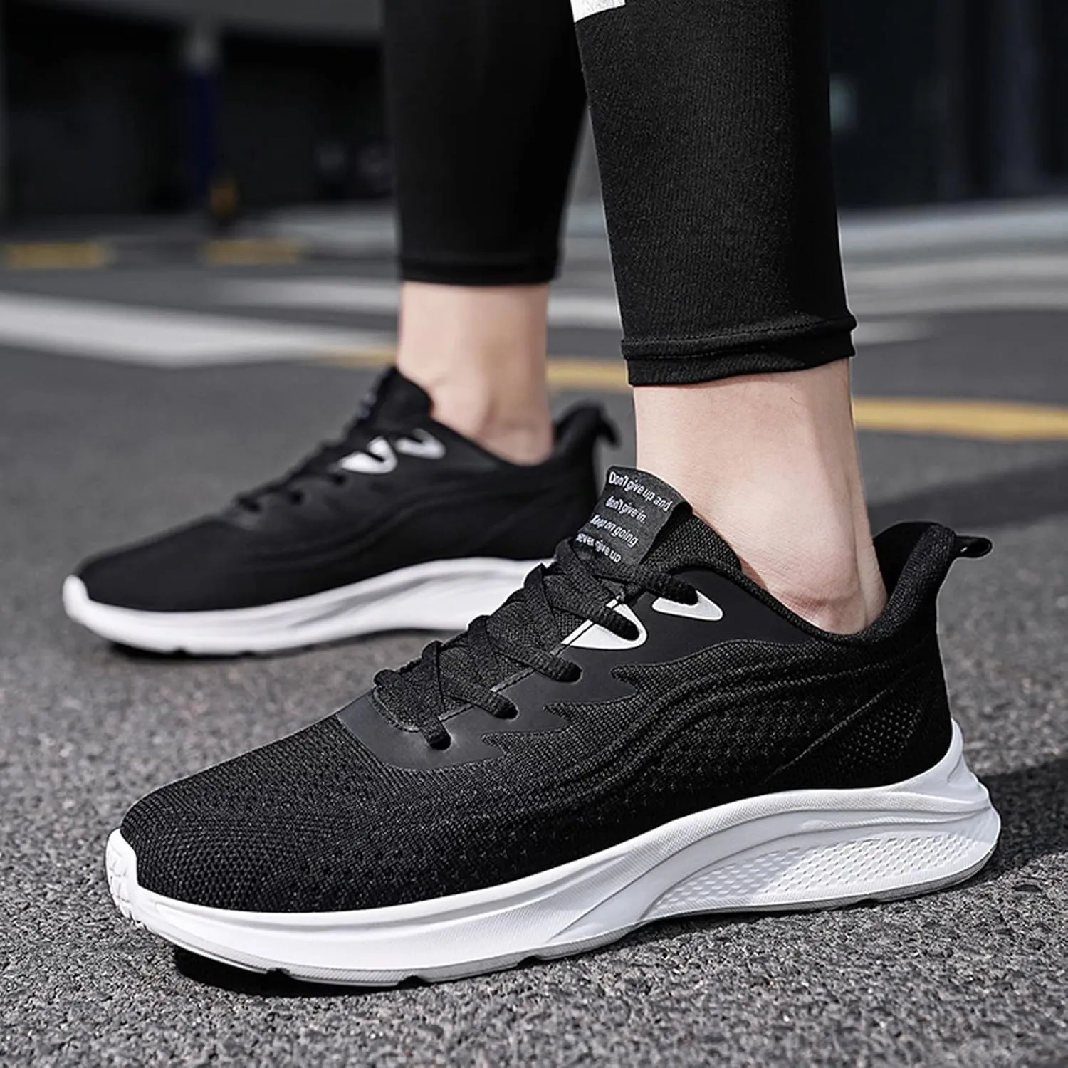 Mens Tennis Shoes Mens Athletic Shoes Slip on Shoe for Men Tennis Shoe for Men Casual Lightweight Sneaker