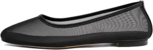 Mesh Ballet Flats Shoes for Women Slip On Round Toe Ballerina Shoes Comfortable