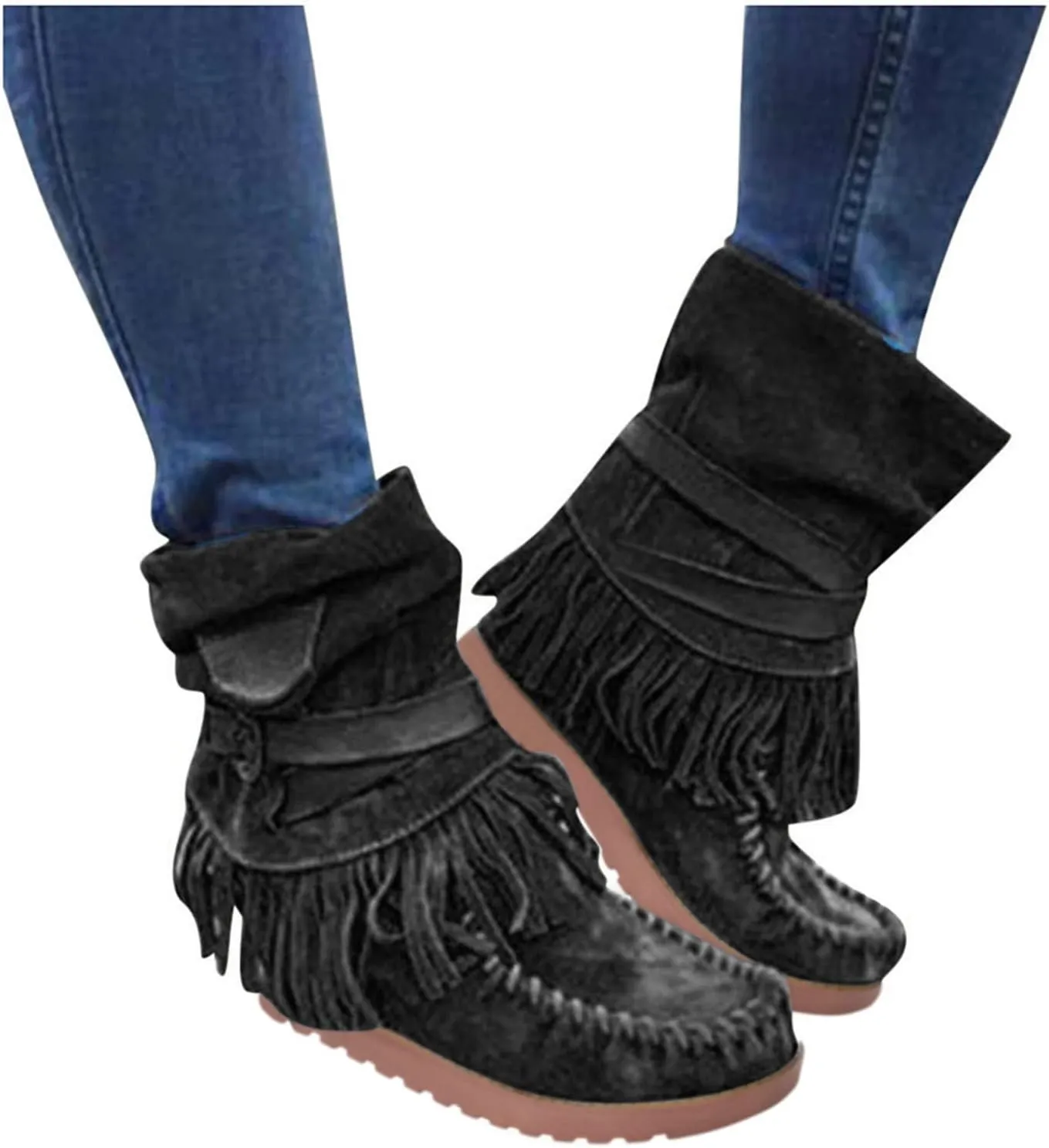 Mid Calf Rain Boots for Women Wide White Cowgirl Boots Short Heel Brown Riding Boots for Women Extra Wide Calf Women's Brown Boots Wide Mid Calf Womens Wide Width Wide Calf Brown Mid Calf Boots