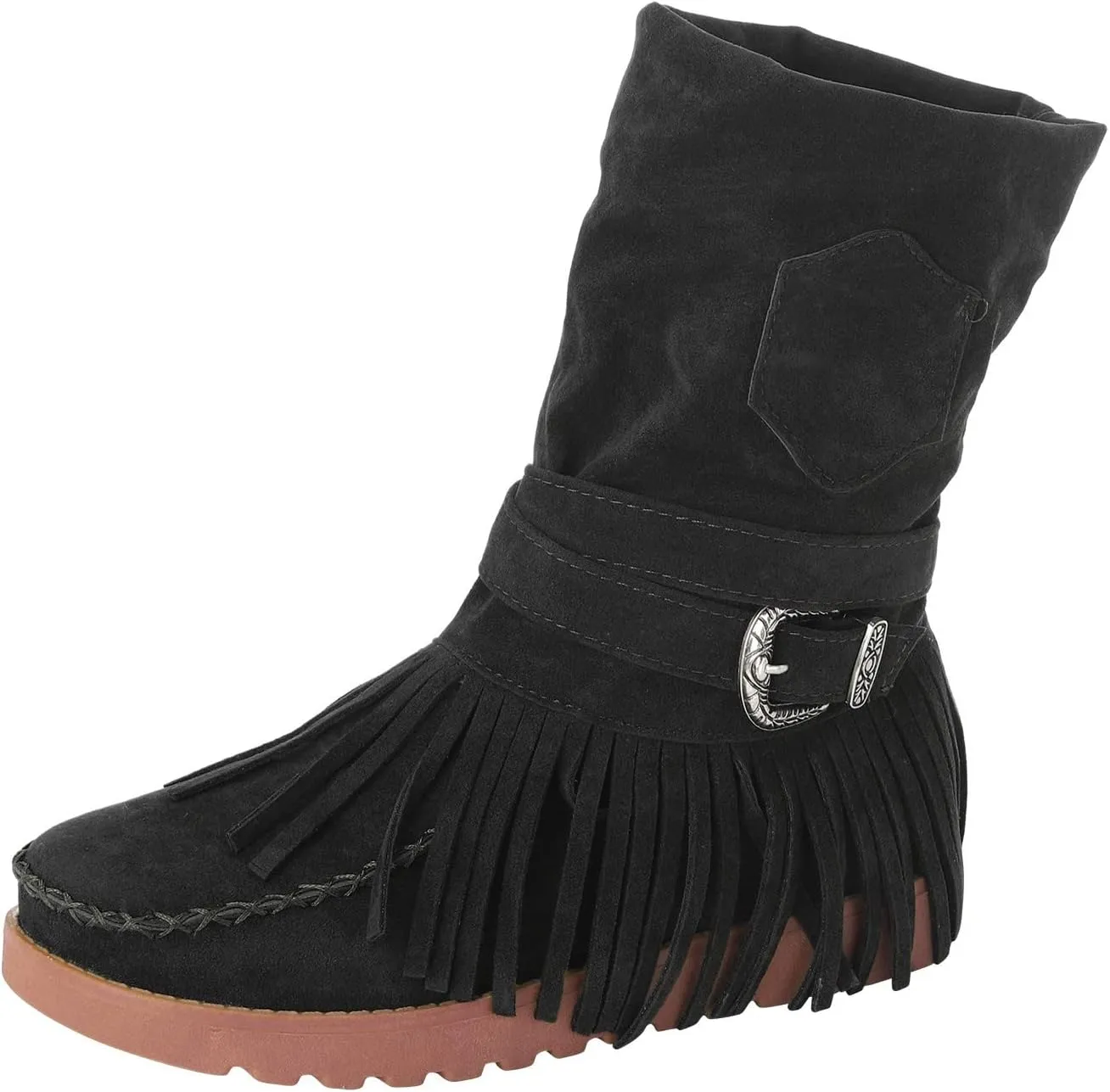 Mid Calf Rain Boots for Women Wide White Cowgirl Boots Short Heel Brown Riding Boots for Women Extra Wide Calf Women's Brown Boots Wide Mid Calf Womens Wide Width Wide Calf Brown Mid Calf Boots