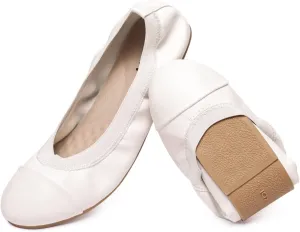 NITTI Women's Ballet Flats Classic Round Toe Flats Shoes Casual Comfort Slip On Soft Walking Shoes
