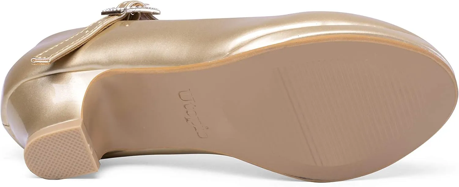 Nova Utopia Girls Low-Medium Platform Sandal Shoes