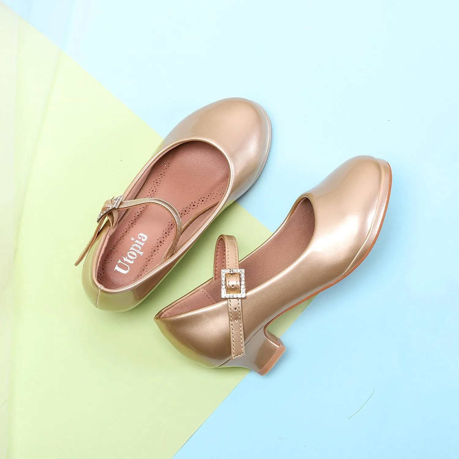 Nova Utopia Girls Low-Medium Platform Sandal Shoes