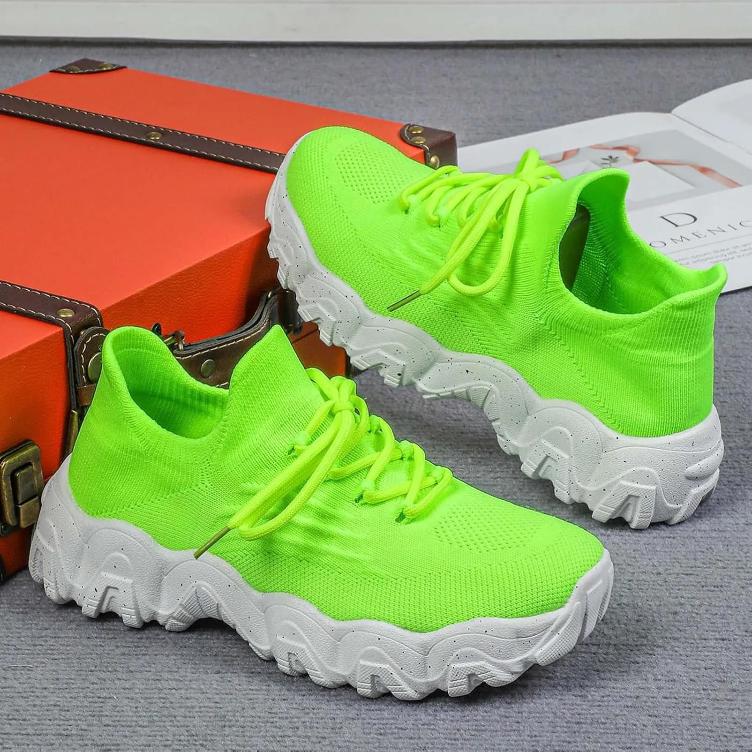Ortho Pro Shoes for Women, Ortho Pro Sneakers for Women Breathable Mesh Non-Slip Lightweight Casual Running Shoes