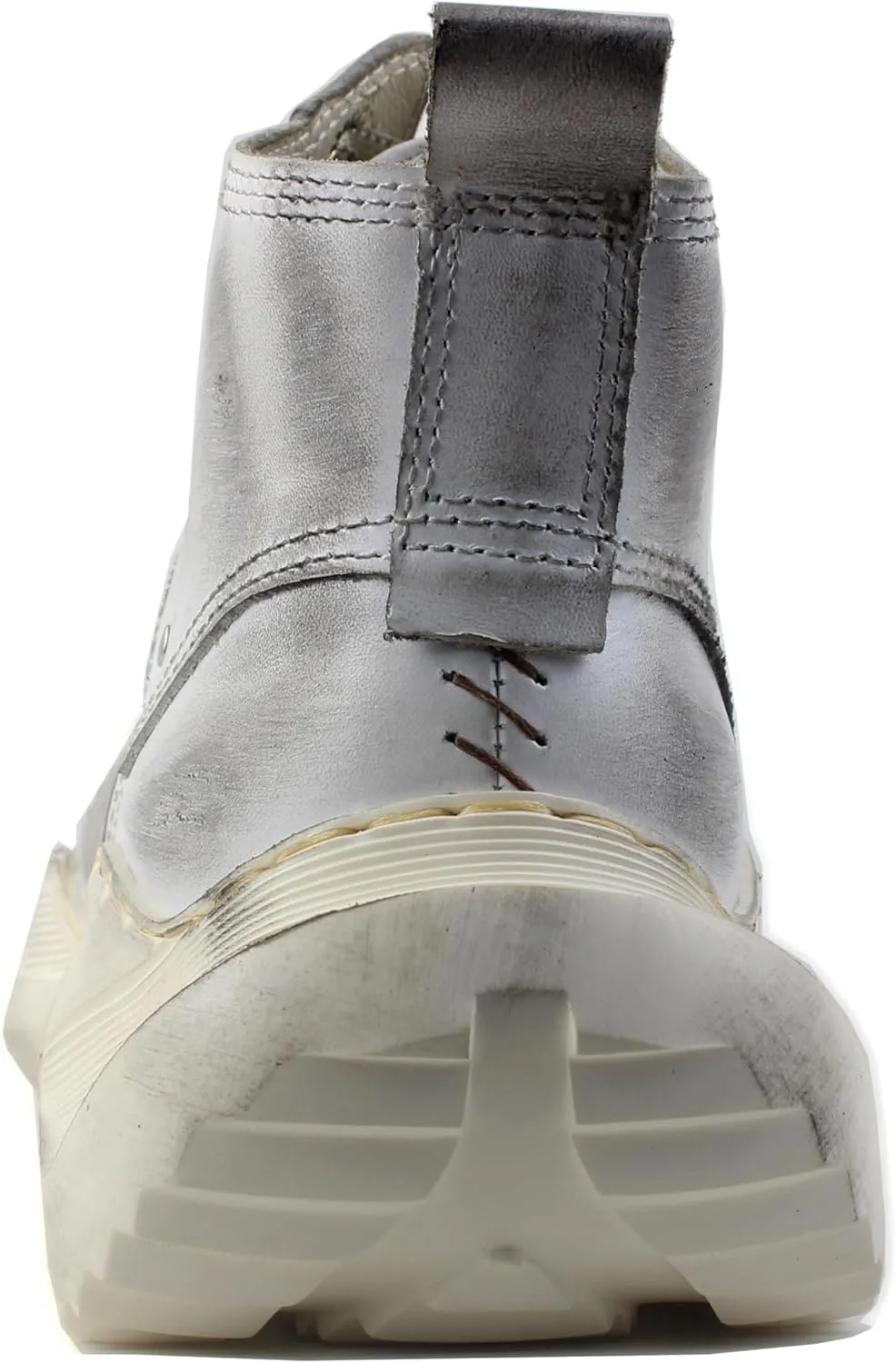 OSSTONE Vintage Fashion Sneakers for Men lace-up Leather Retro Moto Chukka Boots Casual Shoes OS-5008-S-1-US-R