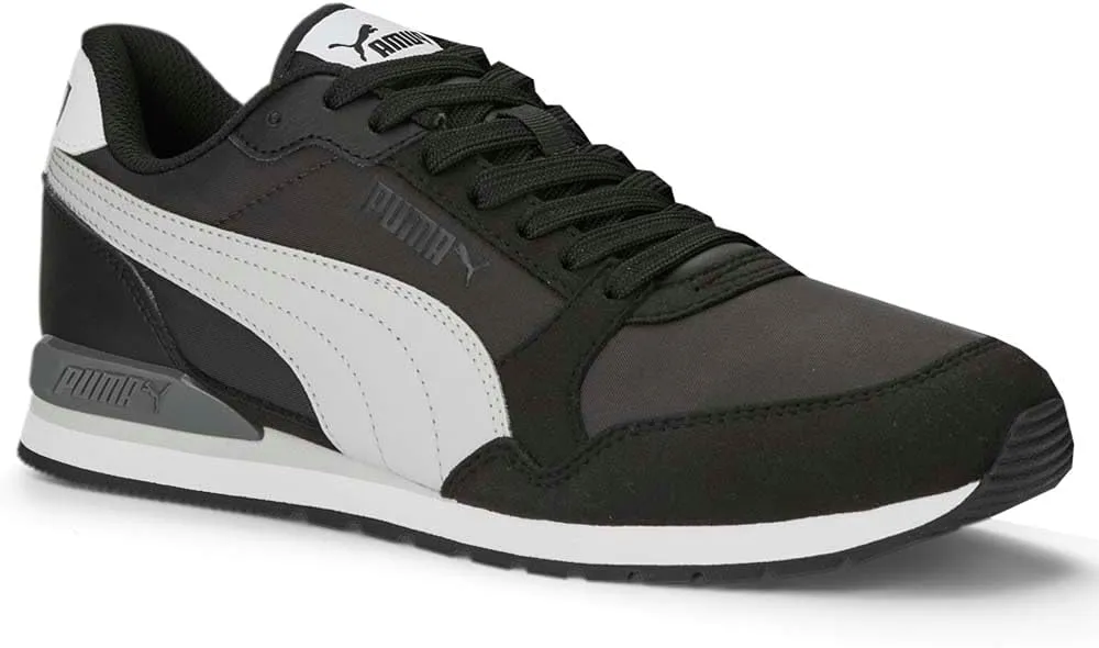 PUMA Mens St Runner V3 Nl Lace Up Sneakers Shoes Casual - Grey