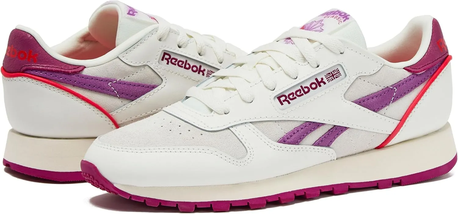 Reebok Women's Classic Leather Sneakers Black Or White Tennis Shoes Size 5 to 11