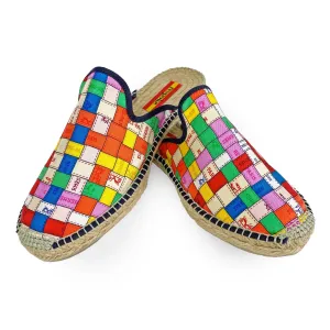 Respoke Women's FEBE Pastel Multi Mule Espadrilles 39/9