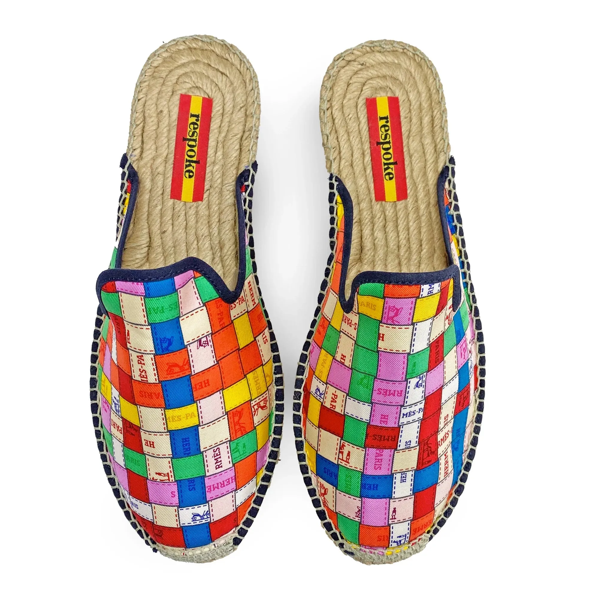 Respoke Women's FEBE Pastel Multi Mule Espadrilles 39/9