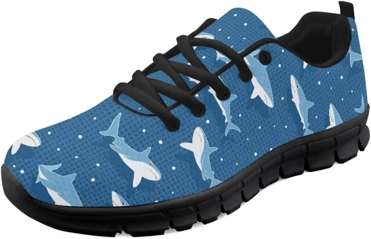 Running Sneakers for Women Flat Soft Lace Up Low-Top Outdoor Gym Sneakers for Ladies Anti-Slip Workout Hiking Shoes for Teen Girls US 5-12