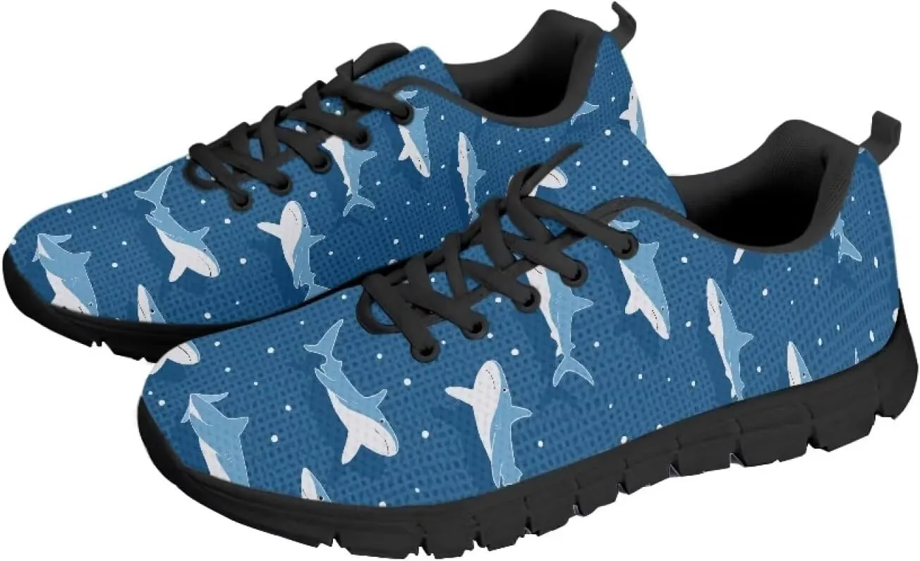 Running Sneakers for Women Flat Soft Lace Up Low-Top Outdoor Gym Sneakers for Ladies Anti-Slip Workout Hiking Shoes for Teen Girls US 5-12