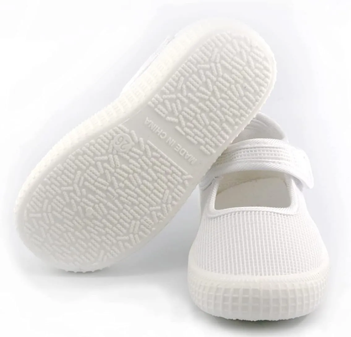 RVROVIC Baby Boys Girls Shoes Slip-on Casual Canvas Sneaker Flats for Toddler/Little Kid