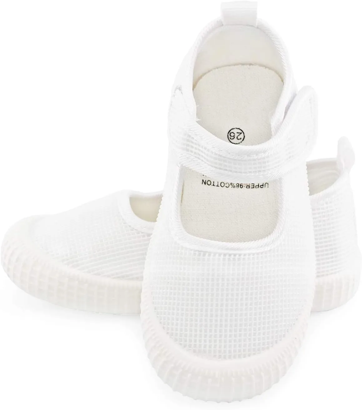 RVROVIC Baby Boys Girls Shoes Slip-on Casual Canvas Sneaker Flats for Toddler/Little Kid