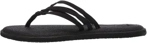 Sanuk Women's Yoga Salty | Flip Flops for Women | Yoga Sandals For Women | Memory Foam Footbed