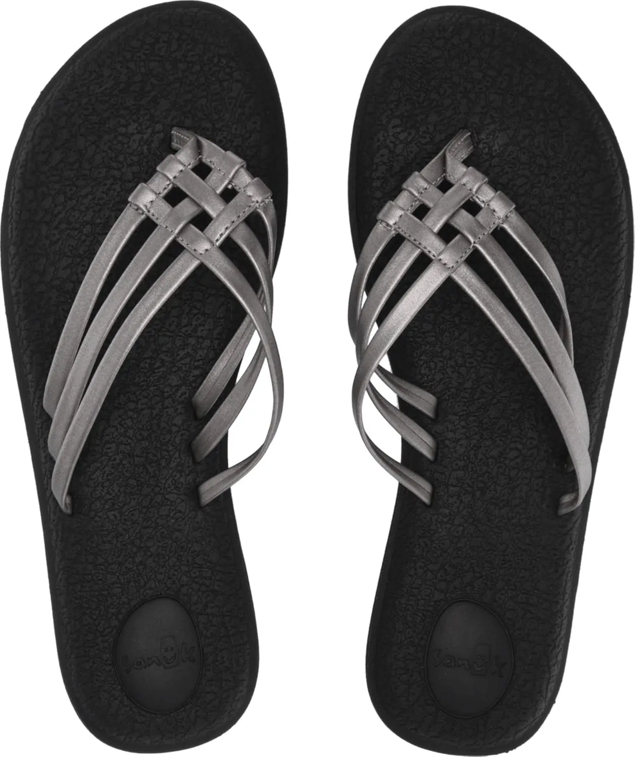 Sanuk Women's Yoga Salty | Flip Flops for Women | Yoga Sandals For Women | Memory Foam Footbed