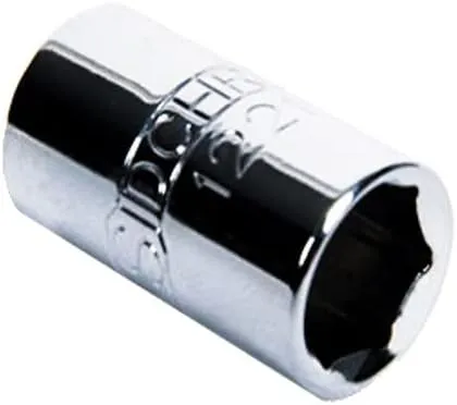 SCMT13232 12 Point Drive Metric Socket, 22 mm x 3/8 Inch Drive