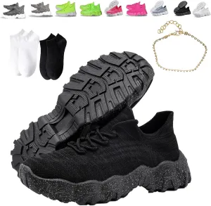 Shoes, Shoes Women Sneakers, Sneakers,2024 Summer Lace-up Low Top Slip on Women Sneakers