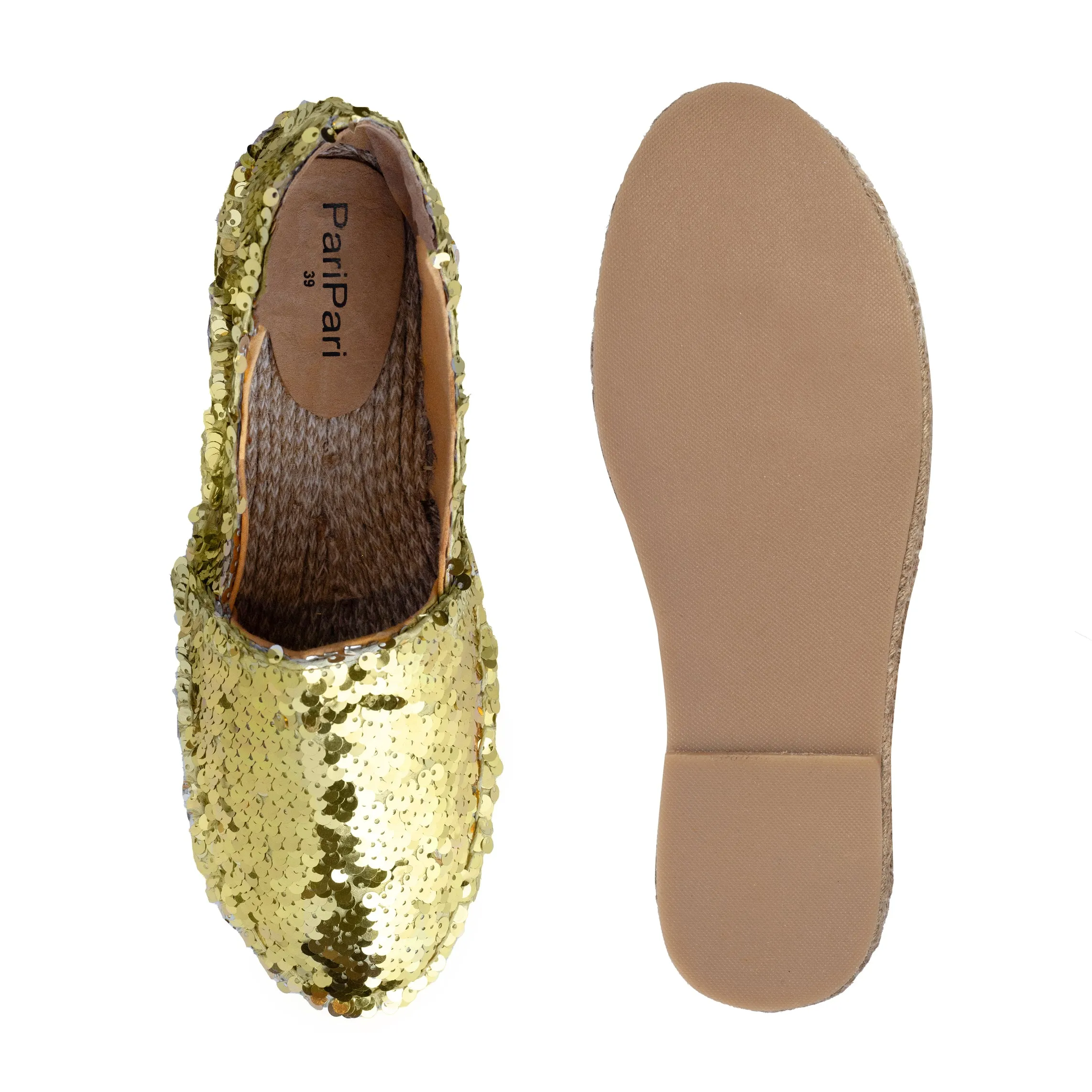 Sitara Espadrilles Gold