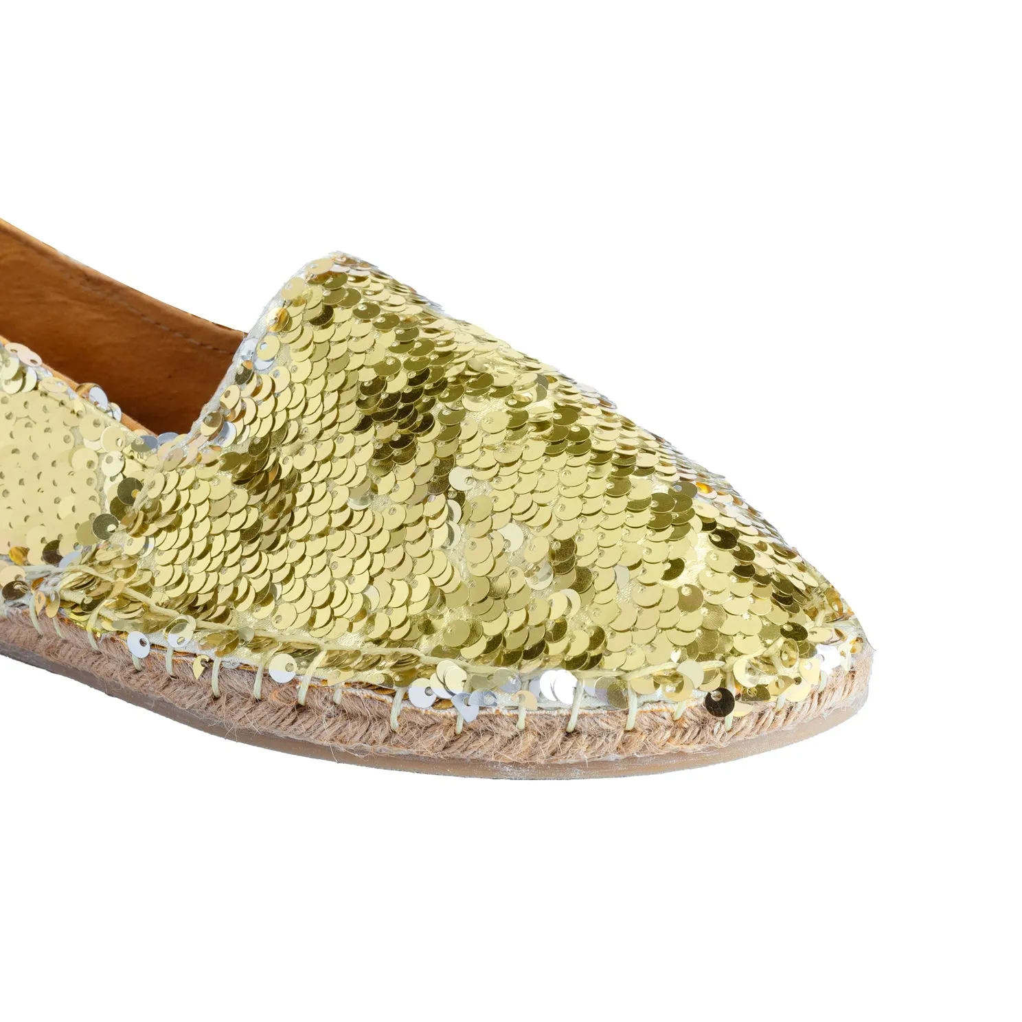 Sitara Espadrilles Gold