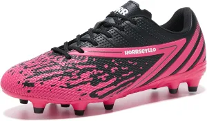 Soccer Cleats for Men and Women Professional Football Training Shoes Outdoor Durable Firm Ground Lightweight Adult Rugby Boots
