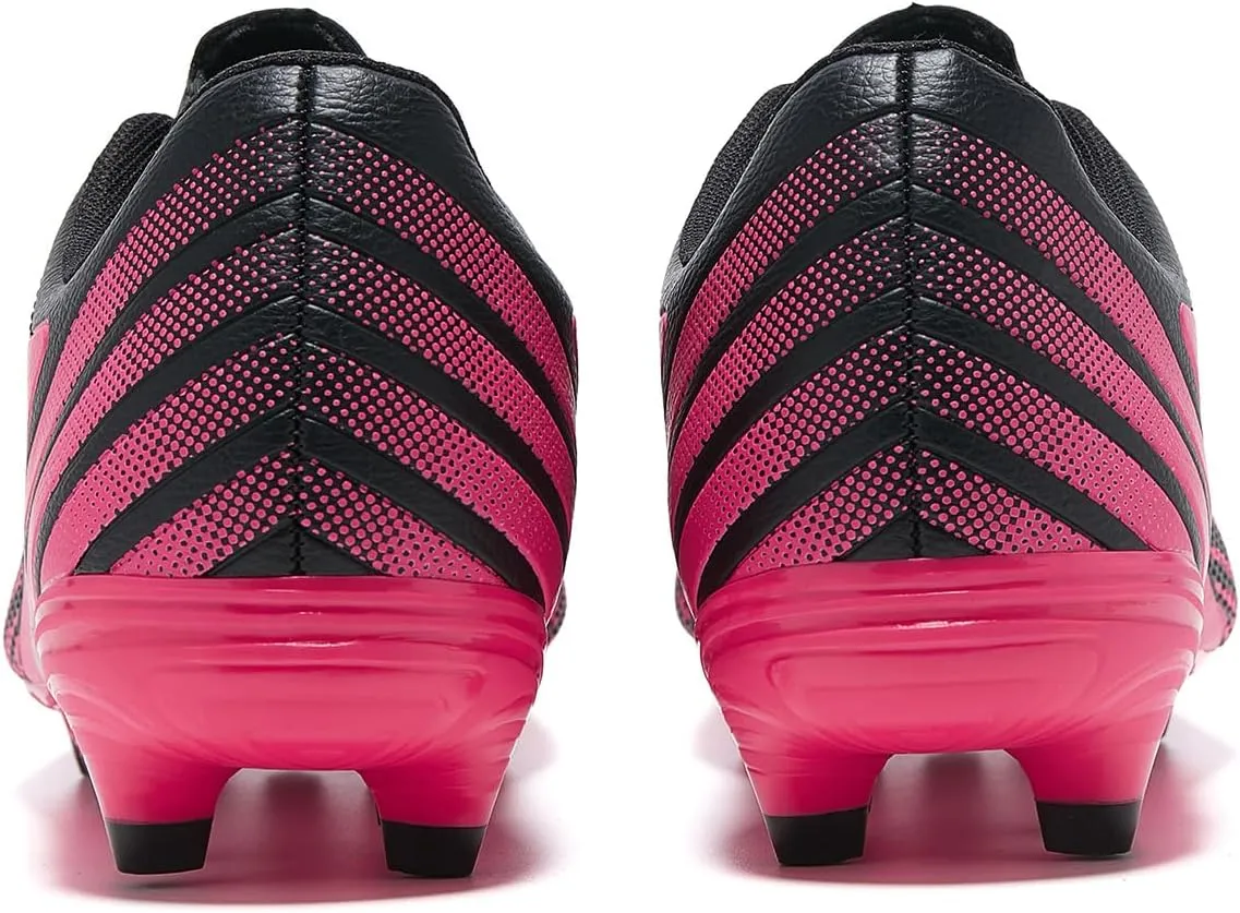 Soccer Cleats for Men and Women Professional Football Training Shoes Outdoor Durable Firm Ground Lightweight Adult Rugby Boots