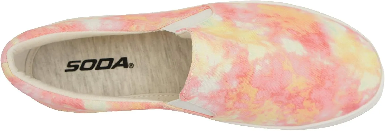 Soda TOPSHOE ave- Hike Platform Slip- On Sneaker w/Cushion Foam