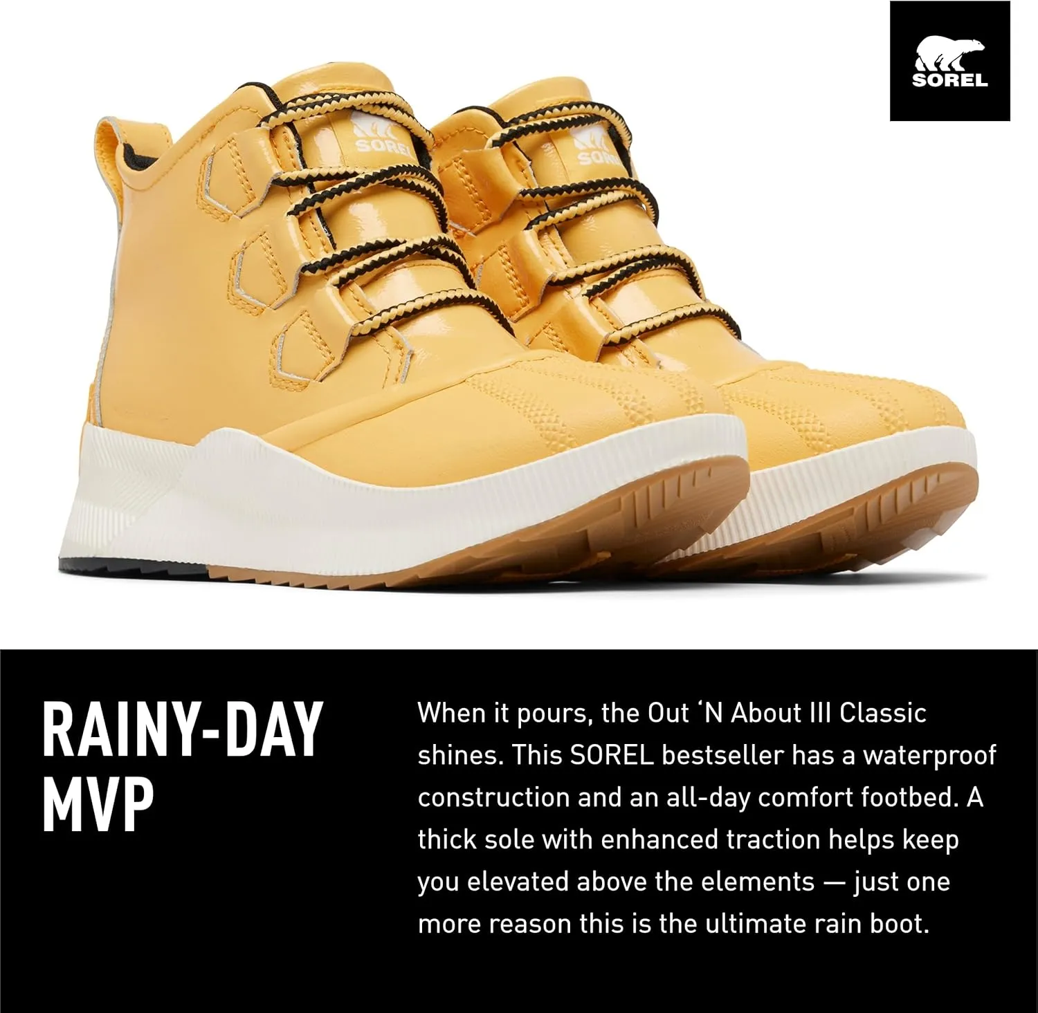 Sorel Women's Out N About lll Classic Waterproof Boots