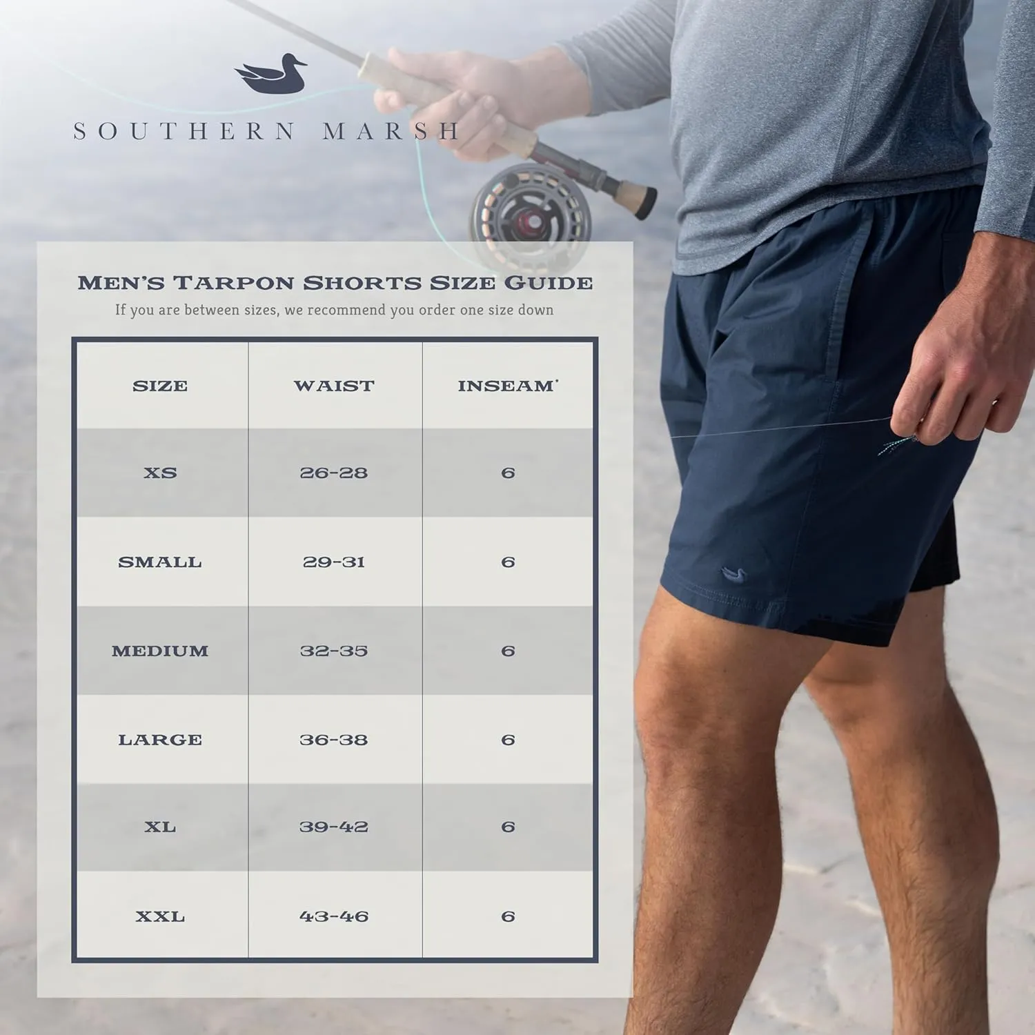 Southern Marsh Tarpon Flats Fishing Short