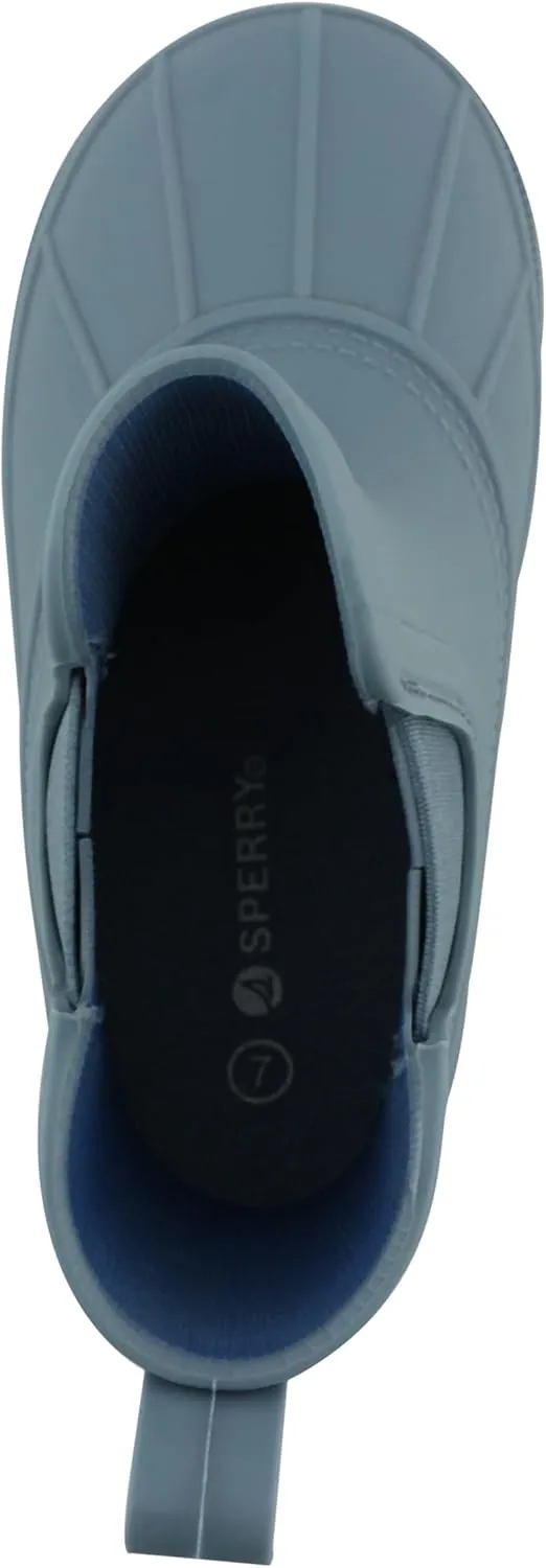 Sperry Toddler Chelsea Rain Boots, Waterproof Rubber Kids Rainboot, Girls/Boys Light Water Shoes for Muddy Park/Hiking