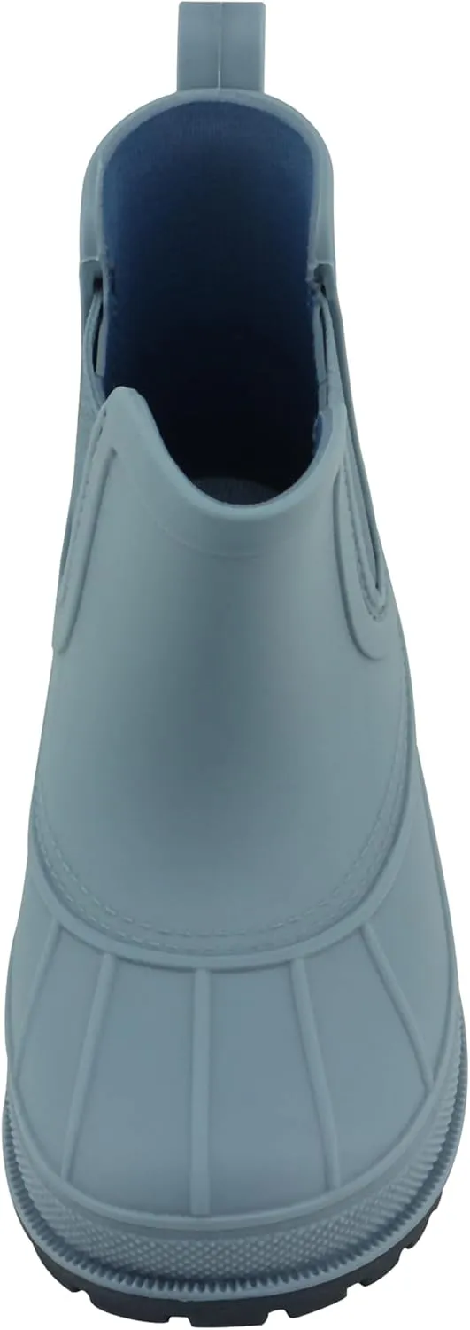 Sperry Toddler Chelsea Rain Boots, Waterproof Rubber Kids Rainboot, Girls/Boys Light Water Shoes for Muddy Park/Hiking