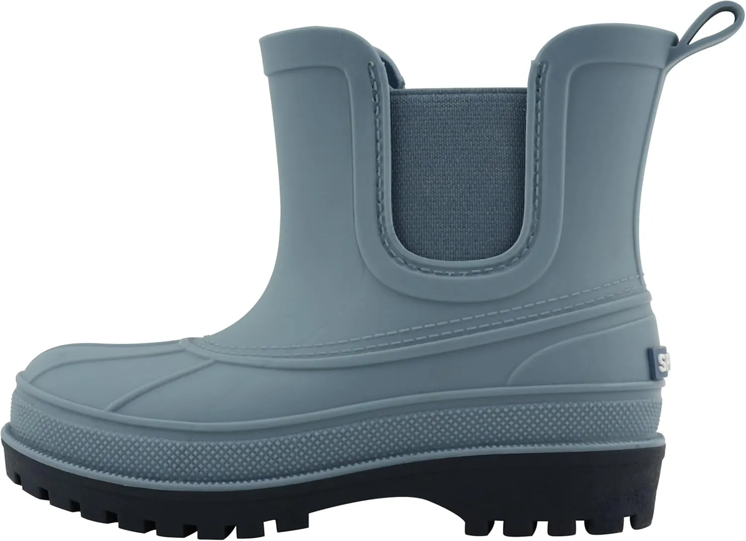 Sperry Toddler Chelsea Rain Boots, Waterproof Rubber Kids Rainboot, Girls/Boys Light Water Shoes for Muddy Park/Hiking