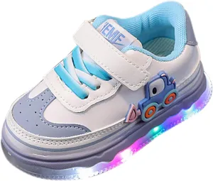 Spring Boys Girls Light Up Lightweight Shoes Adorable Flats Cute Adorable Casual Outdoor Daily Sport Work Sneakers
