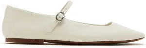 Suede Leather Ballet Flats Shoes for Women Cute Square Toe Slip On Mary Jane Flats Comfy Ballerina Flat Shoes Causal Daily Shoes with Strap