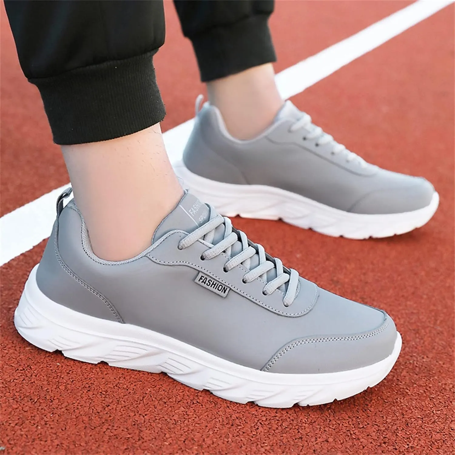 Tennis Shoes for Men Running Shoes for Men Men's Comfortable Light Weight Slip on Shoes Men's Fashion