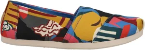 TOMS Womens Alpargata Slip On Flats Casual - Multi - Size 5 B