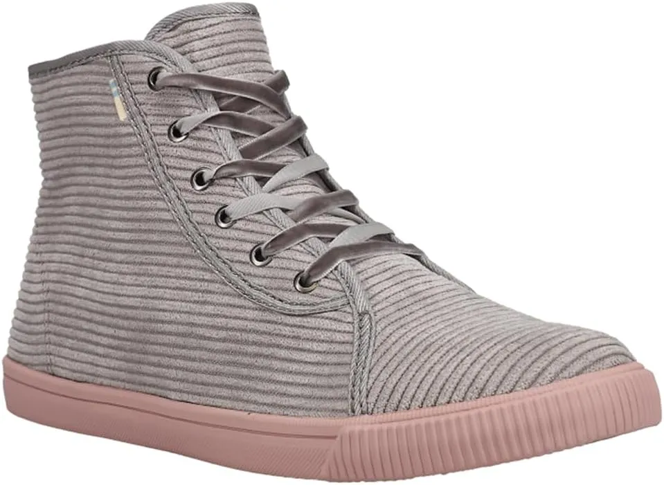 TOMS Womens Camarillo High Sneakers Shoes Casual - Black