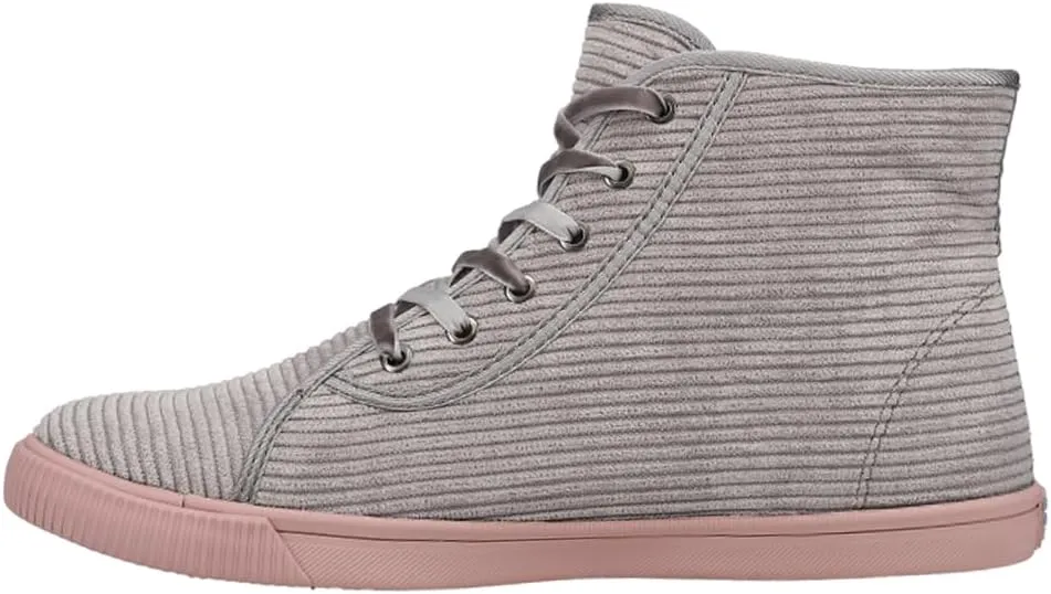 TOMS Womens Camarillo High Sneakers Shoes Casual - Black