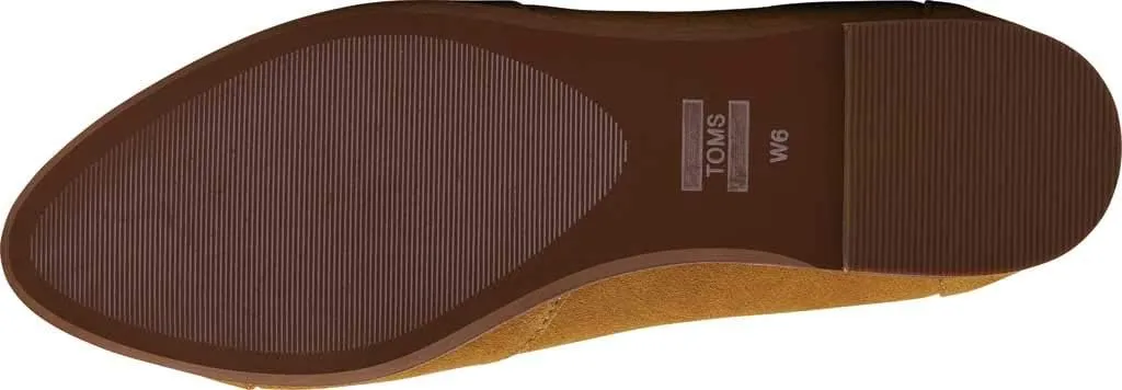 TOMS Womens Julie Slip On Flats Casual - Beige