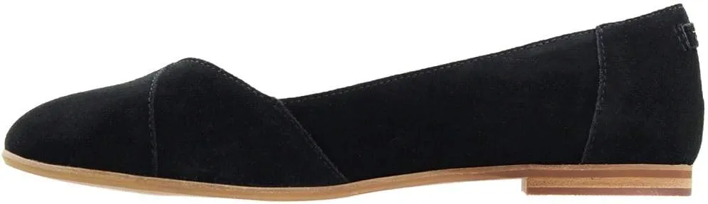 TOMS Womens Julie Slip On Flats Casual - Beige