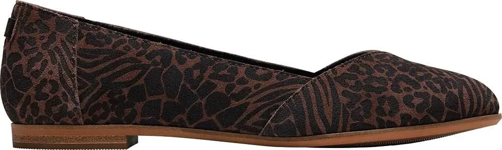 TOMS Womens Julie Slip On Flats Casual - Beige